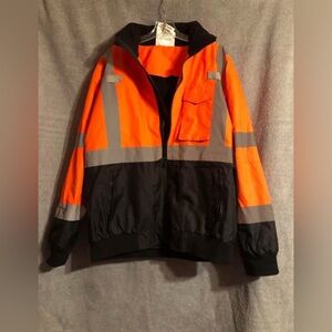 Radwear High-Visibility Orange Jacket